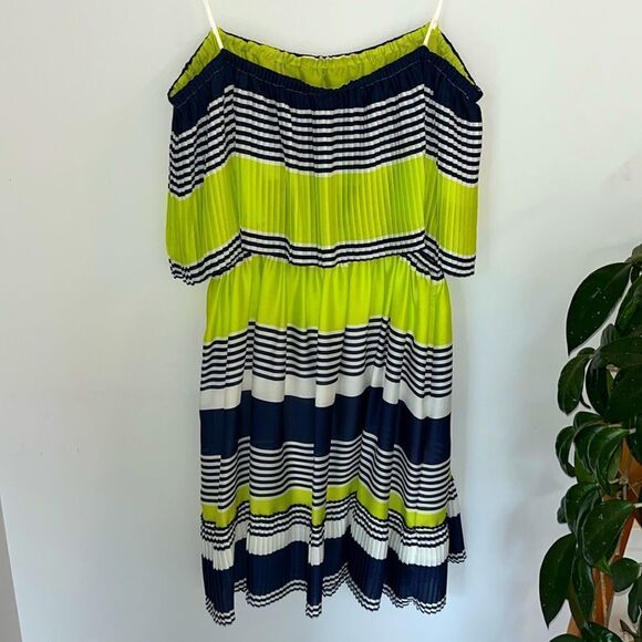Max and Cleo striped strapless Nellie dress - Picture 4 of 5